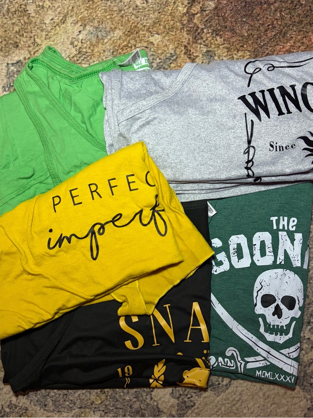 5 Women’s Tank Tops — Harry Potter, Supernatural, Goonies Graphic Tanks